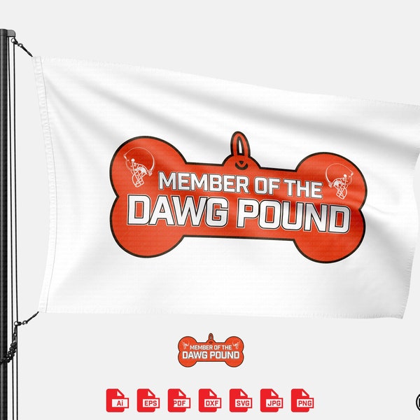 Dawg Pound Vector (Ai, Eps, SVG), PDF, DXF And Image (Jpg, Png)