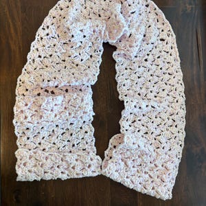 Scarf, Handmade crochet scarf, chenille scarf, soft crochet scarf, super soft, handmade, scarf