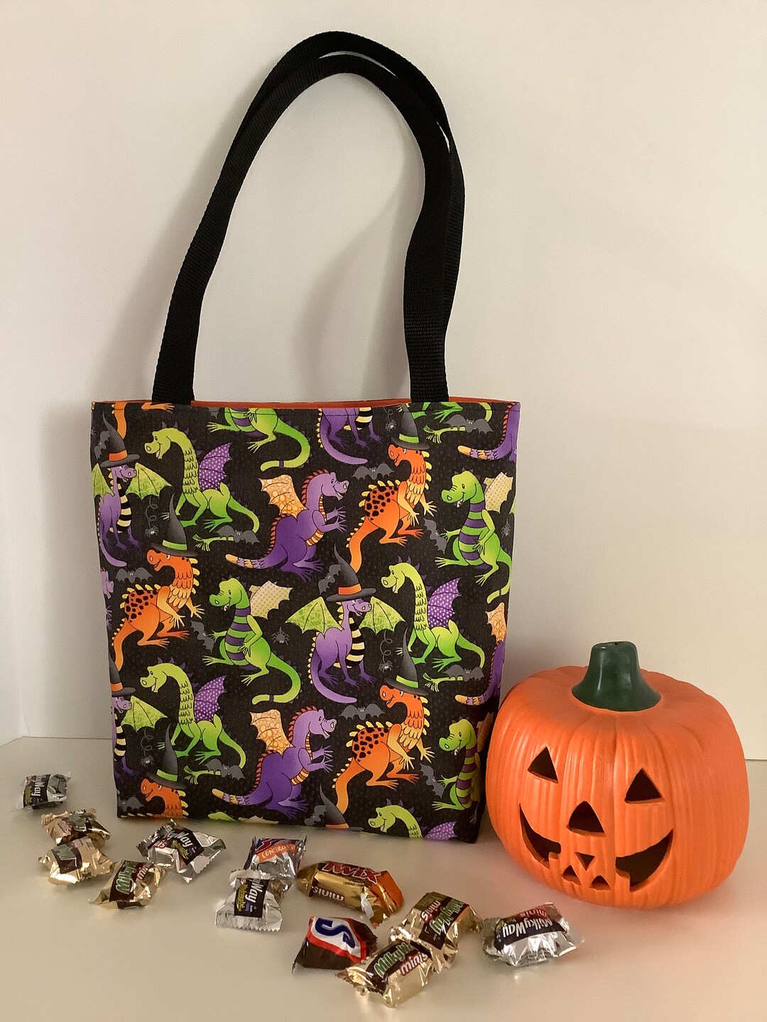 Halloween Gift Bag Halloween Party Bag Halloween Bag Trick Etsy