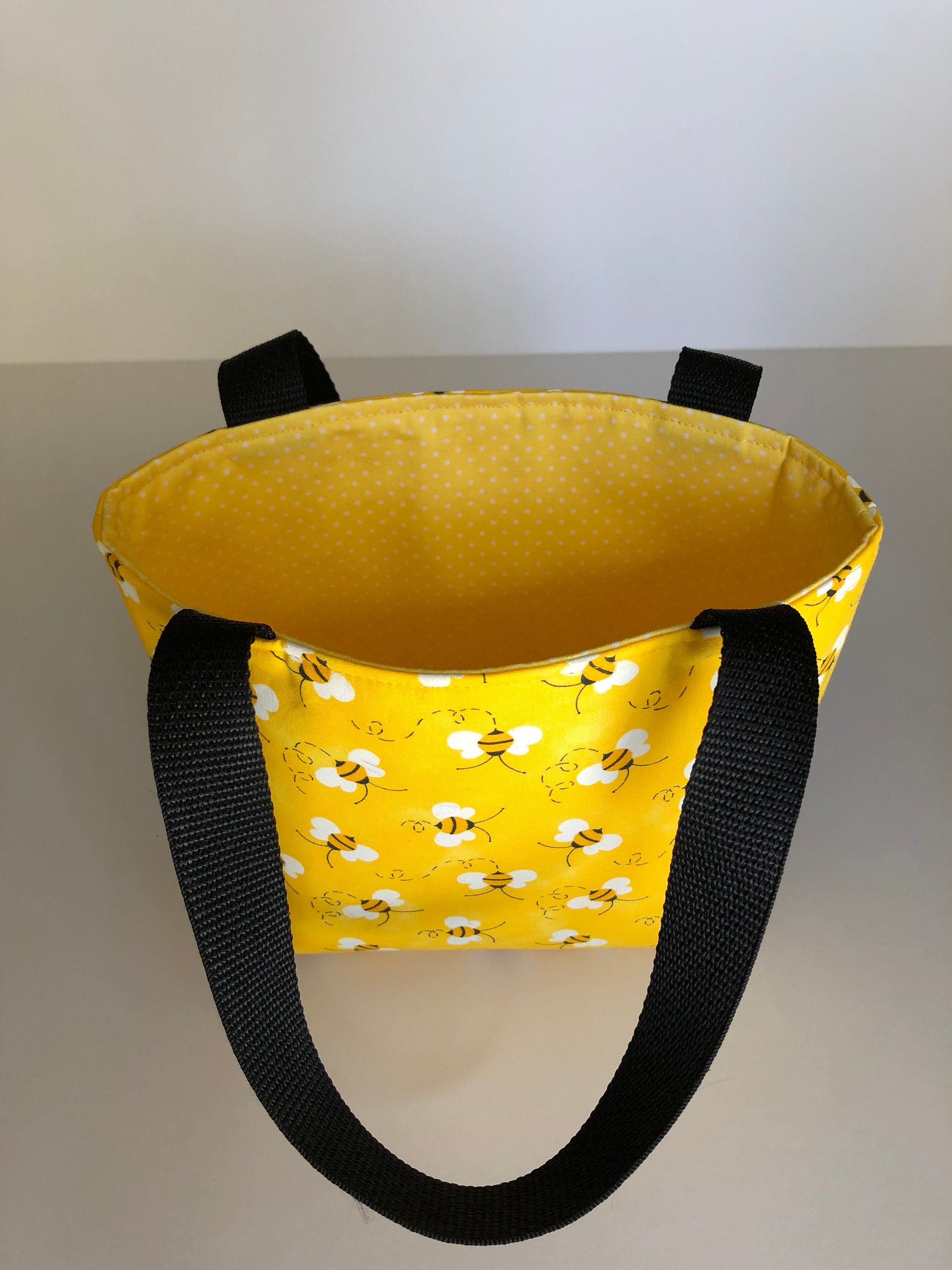 Small Tote Small Tote Bag Mini Tote Gift Bag Reusable Bag Etsy