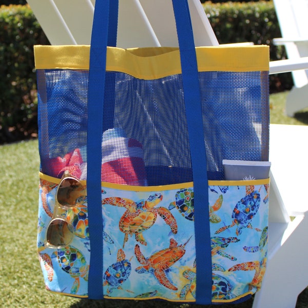 Yellow Beach Bag Etsy