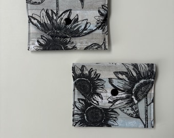 Handmade Snap Pouch: Small Wallet, Coin Purse Organizer