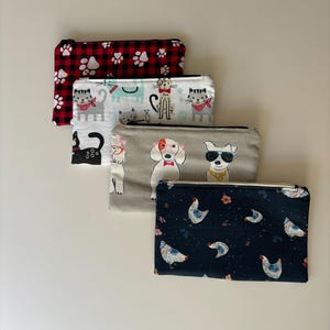 bolsa con cremallera, bolsa pequeña con cremallera, bolsa pequeña, bolso esencial, bolsa de maquillaje pequeña, organizador de bolso, bolsa de cosméticos pequeña, bolsa de viaje