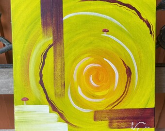 I am not afraid of fairies - Abstract by cfcfantasy