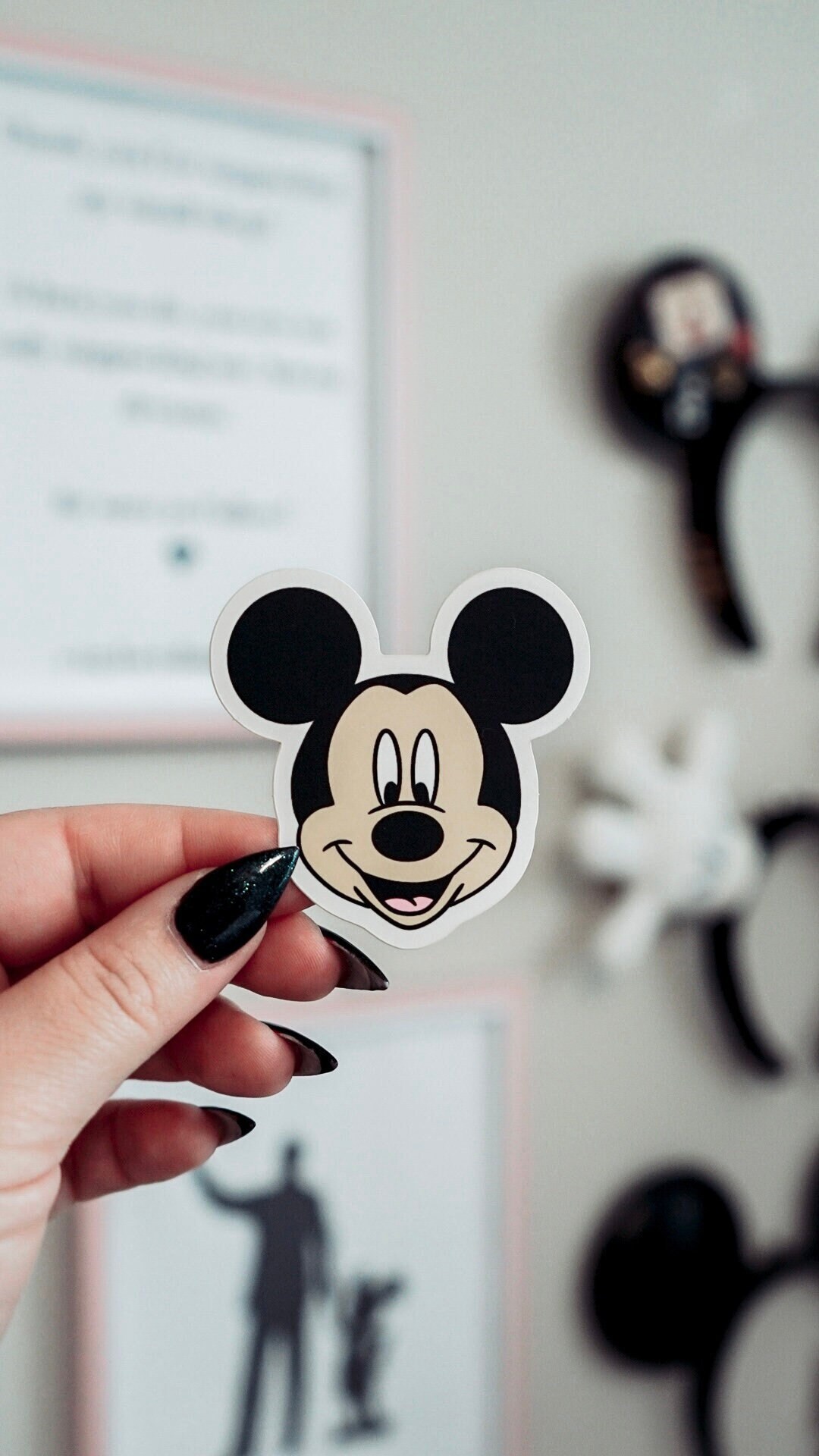 Mickey Mouse Sticker Mickey Mouse Mickey Disney Sticker - Etsy