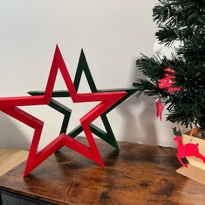 Wood Christmas Star, Now In Three Sizes, Rustic Wood Star, Beautiful Christmas Dacor, Christmas Decoration