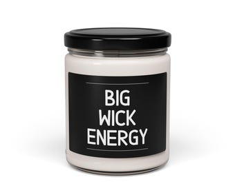 Świeca sojowa zapachowa Big Wick Energy, 9 uncji