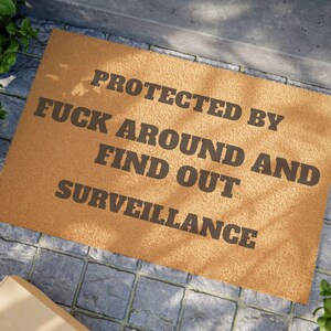 F*ck Around And Find Out Doormat