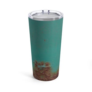 Rusty Patina Paint Tumbler Mug Cup 20oz