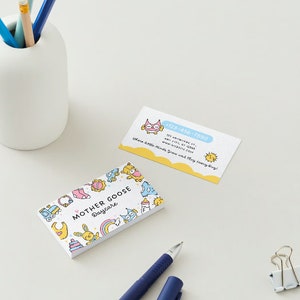 Daycare & Nursery design business card template digital download