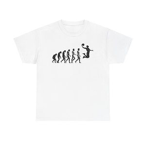 Basketball Evolution Unisex Heavy Cotton Tee Shirt