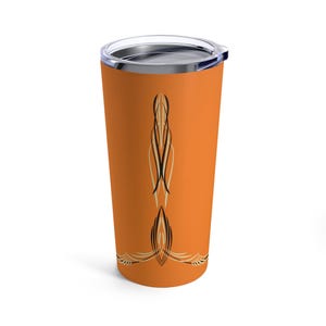 Pinstriping Tumbler Mug Cup 20oz
