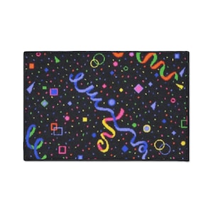 Retro Arcade Carpet Heavy Duty Floor Mat