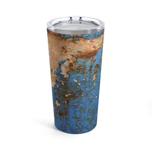 Rusty Patina Paint Tumbler Mug Cup 20oz