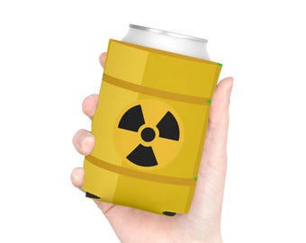 Toxic Radioactive Can Cooler Hugger Sleeve Coolie Koozy Coozie Coozy