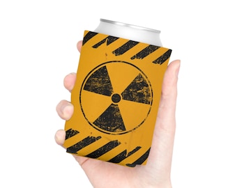 Radioactive Can Cooler Hugger Sleeve Coolie