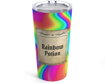 Magic Rainbow Potion Tumbler Mug Cup 20oz