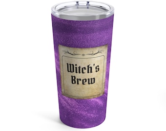 Witch's Brew Magic Potion Tumbler Mug Cup 20oz