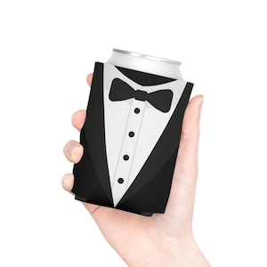 Traje de esmoquin para tu Coolie de manga abrazadora de enfriador de latas