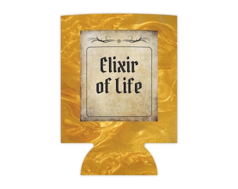 Elixir Of Life Can Cooler Hugger Sleeve Koozy Coozie Coozy
