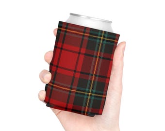 Kraciasta flanelowa chłodziarka do puszek Hugger Sleeve Coolie