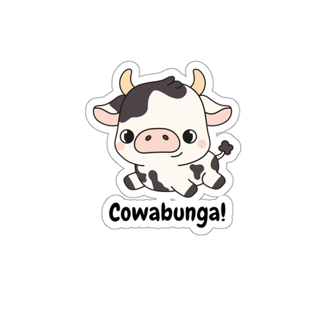 Cowabunga Kiss-cut Stickers - Etsy