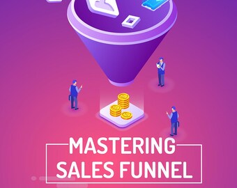 Mastering Sales Funnel E-Book Instant Digital Download