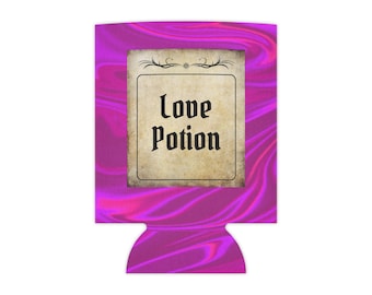 Magic Love Potion Can Cooler Hugger Sleeve Koozy Coozy Coozie