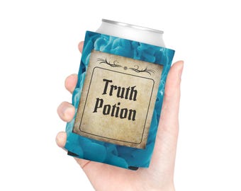 Truth Potion Beer Can Cooler Hugger Sleeve Koozy Coozie Coozy