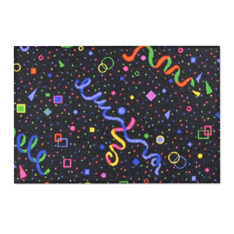 Retro Arcade Carpet Area Rugs - Etsy