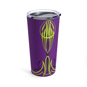 Pinstriping Tumbler Mug Cup 20oz