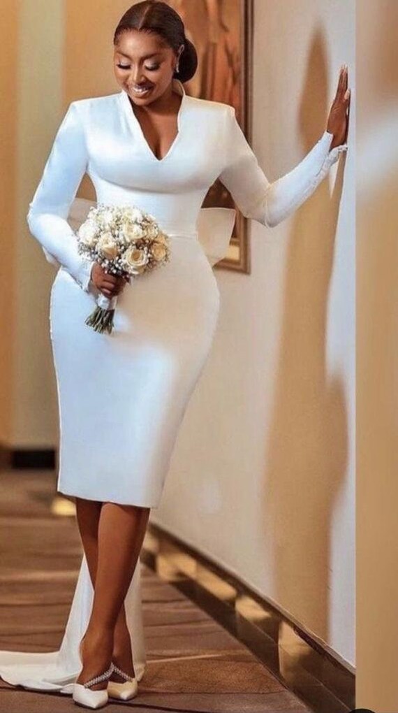 civil wedding dress