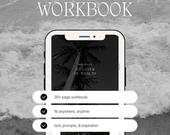 EMPOWERING Money Magic Workbook | Create Safety for Receiving Money | Fillable & Printable PDF