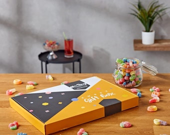 Pick and Mix Sweets, Sweet Gift Box, Jelly & Fizzy Sweets 800gm