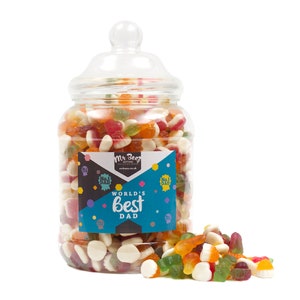 Miglior regalo al mondo per papà Jelly Mix 1700 g barattolo novità Sweet Tub Festa del papà
