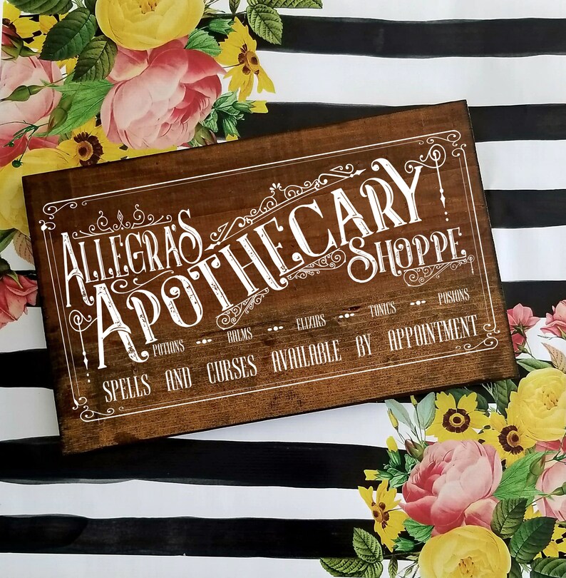 Vintage Apothecary Sign Digital Download - Etsy