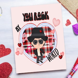 You Rock my World, Dia dos Namorados, Personagem musical, Camiseta, toboágua, Sublimação, Clipart, Digital Baixar arquivo PNG, JPG