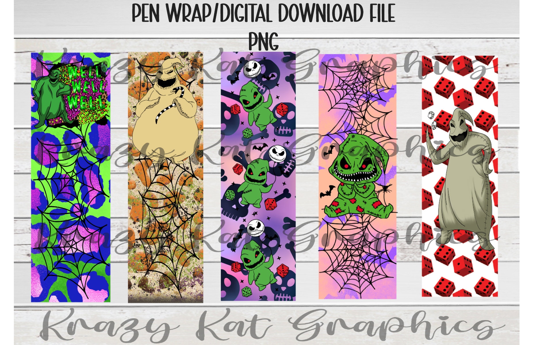 Oogie Boogie, Karakter, Epoxy, Crafting Supply, Ink Joy-pen, Penomslag digitaal downloadbestand, png