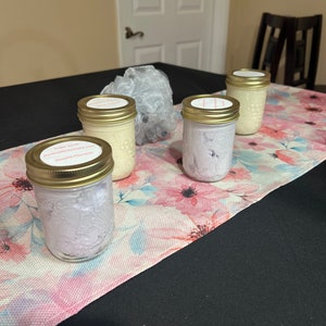 Natural Sugar Scrubs, Essential Oil Scented, Exfoliate & Moisturize Skin, Handmade Sugar Scrub, Body Scrub, Multiple Scents