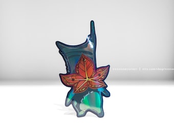 Korok Sticker, Legend of Zelda Stickers, Tears of the Kingdom artwork, Zelda stickers, Cute Korok, Video Game Gifts Holographic sticker
