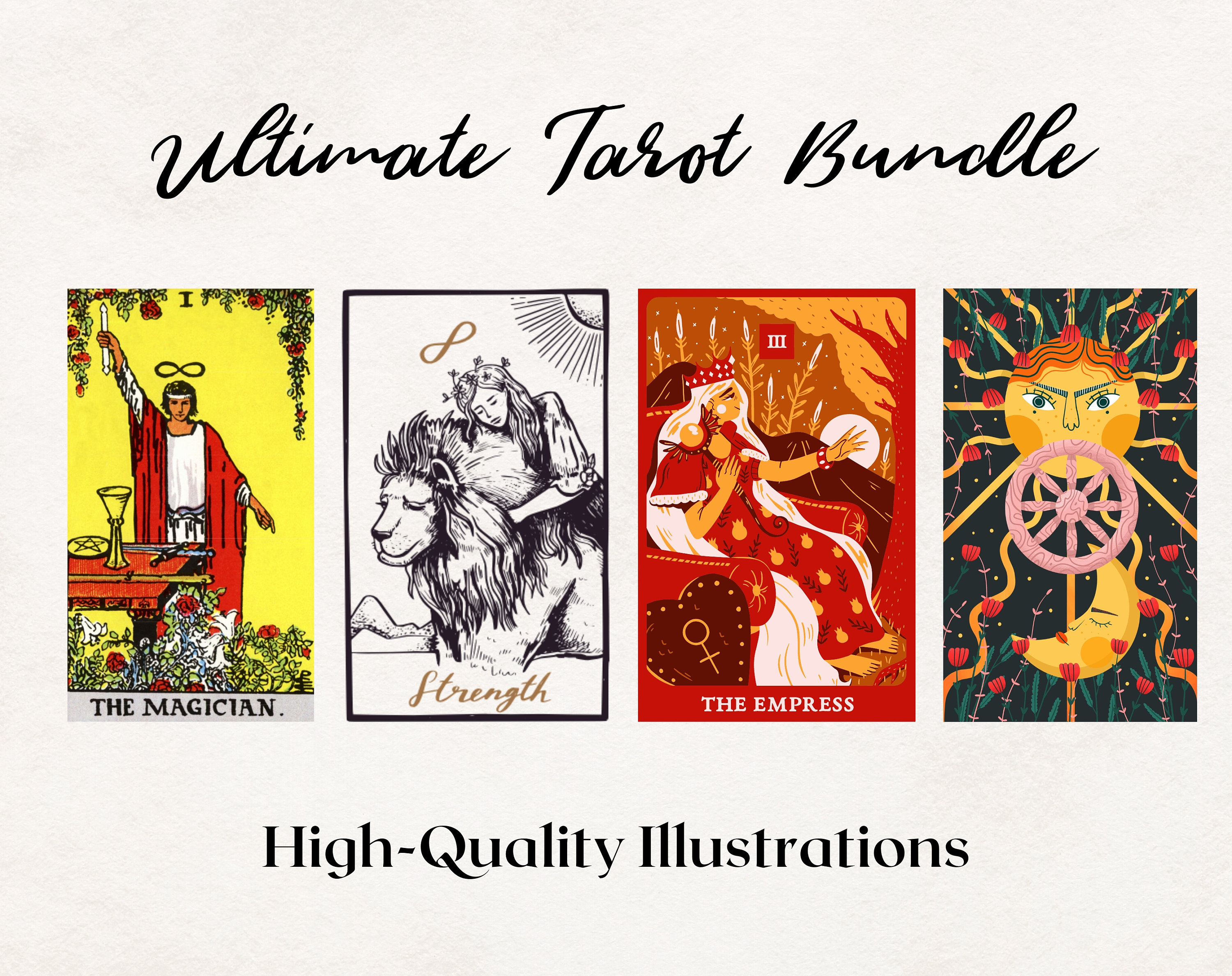 Make Your Own Tarot DIY Tarot Deck Printable Tarot Deck Etsy UK