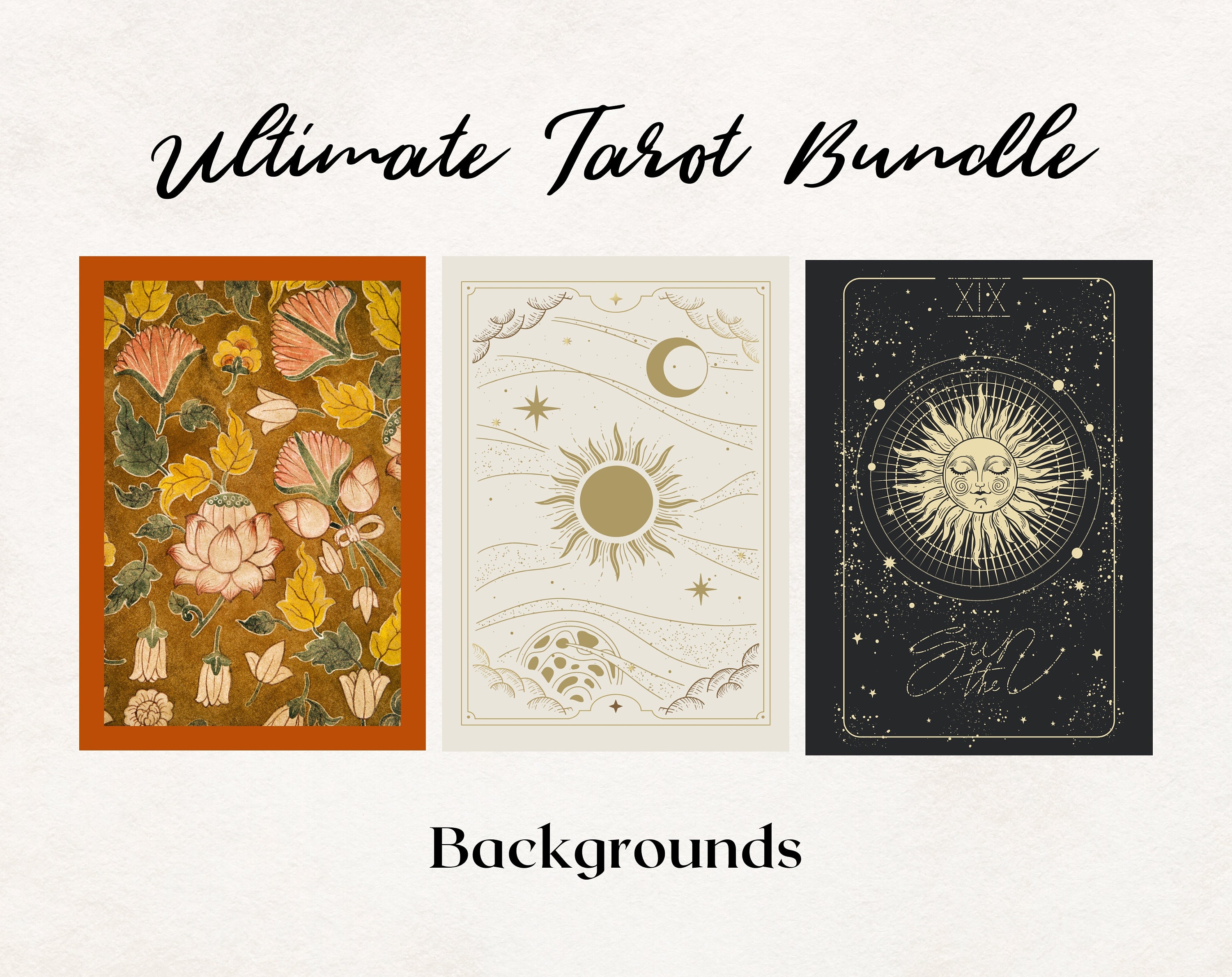 Make Your Own Tarot DIY Tarot Deck Printable Tarot Deck Etsy UK
