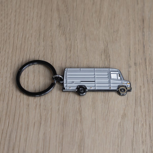 Autoschlüsselanhänger passend für Mercedes Camper, Mercedes Vario Schlüsselanhänger, Auto Logo Keychain