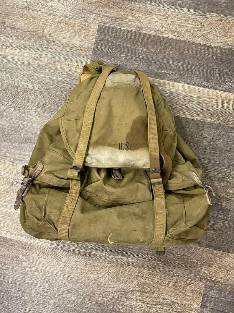 WWII 1942 Marked Mountain Rucksack Etsy