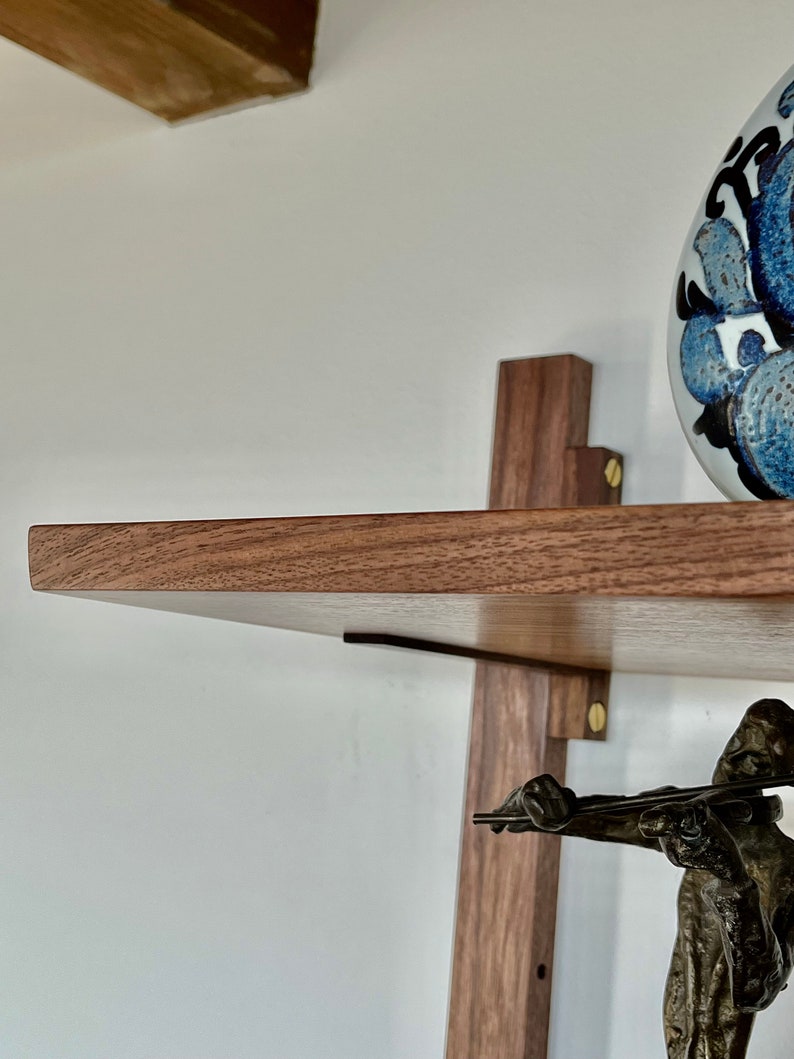 RAIL ONLY for Modular Shelf Unit System/ Cado Inspired Adjustable Wall Shelving / Mid Century