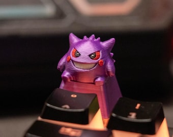 Gengar 3D Keycap -2x- Pokémon Keycap Key for Mechanical Keyboards