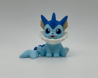 Aquana Vaporeon Figure – approx. 6 cm – Pokémon Decoration & Collectible