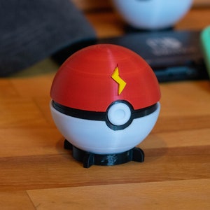 TEMPOBALL PIKABALL Nintendo Switch Spiele Gamebox Halter für Spiele Case POKEBALL Pikachu