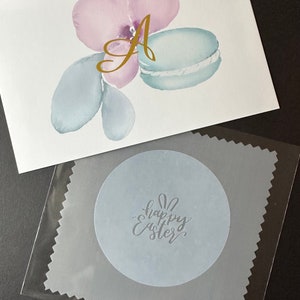 Mother's Day Macaron Stencils Cake Pop Stencils image 6