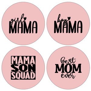 Mother's Day Macaron Stencils Cake Pop Stencils image 3